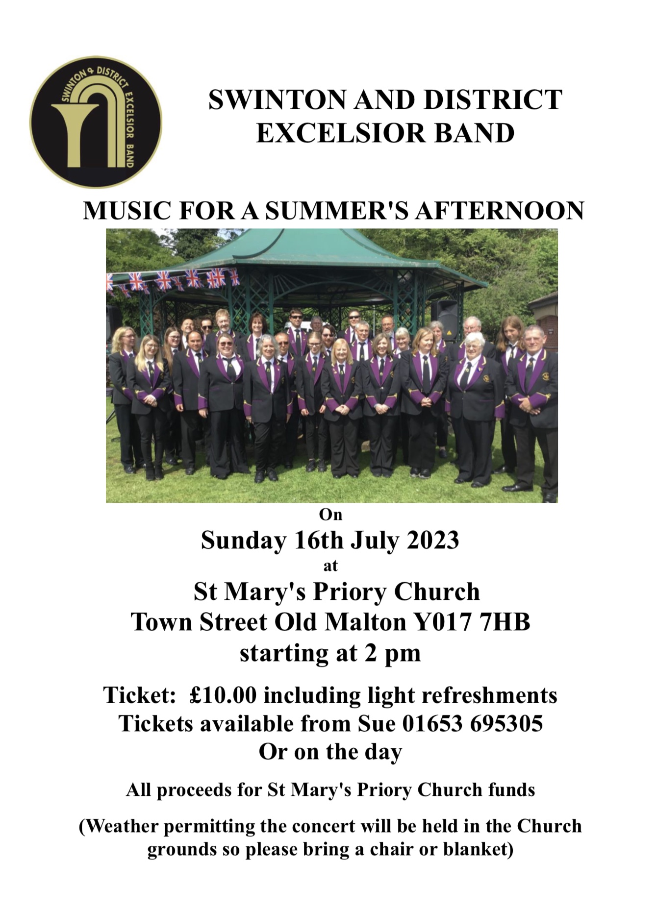 Picnic Concert for Old Malton Church