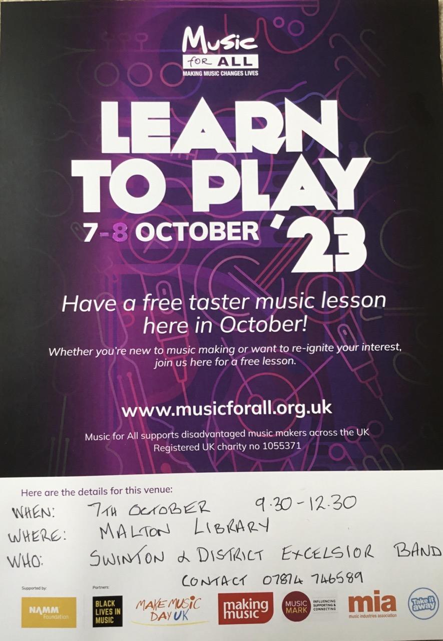 Learn to play Malton Library 