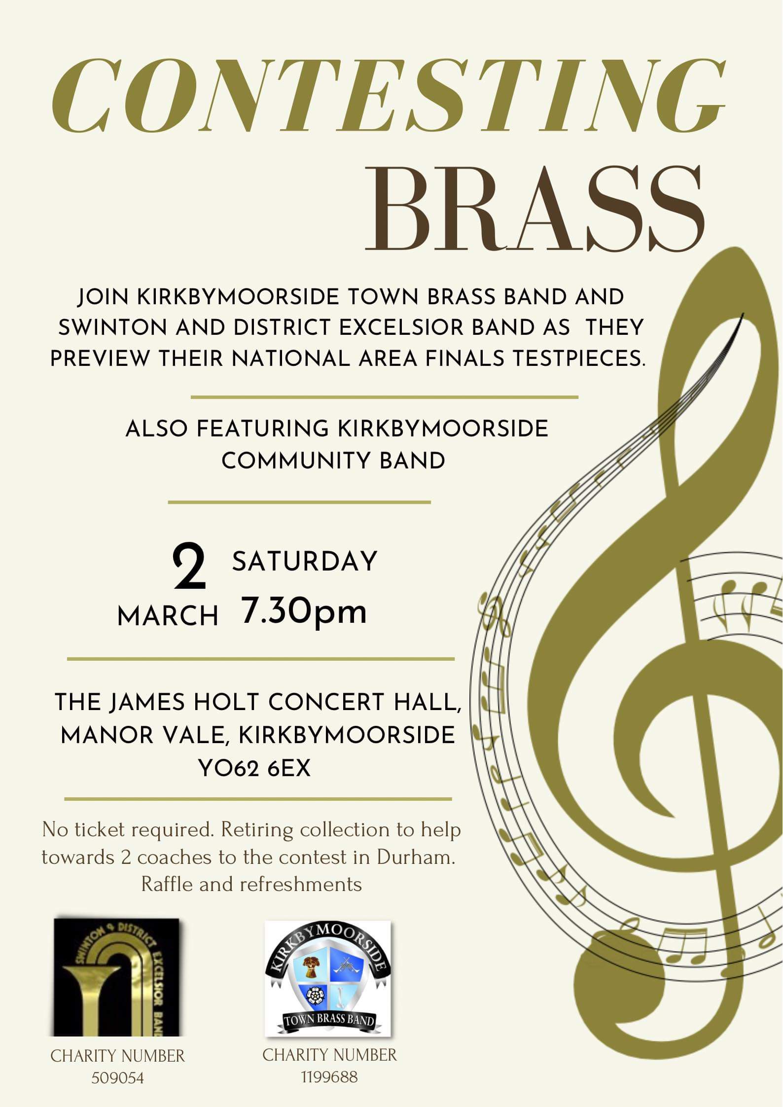 Pre Contest concert with Kirkbymoorside Band